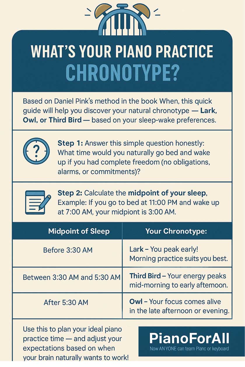 Chronotype animals: bear, lion, wolf and dolphin